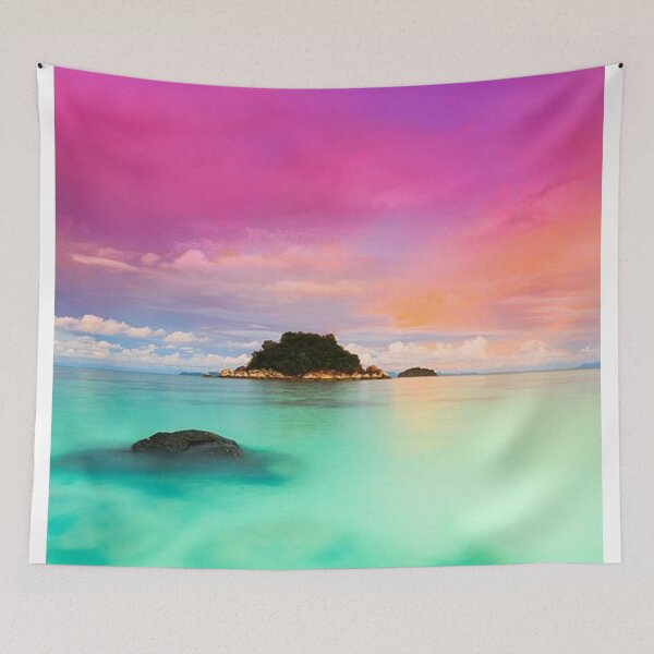 Item preview, Sunset On The Seaside designed and sold by NengShop.