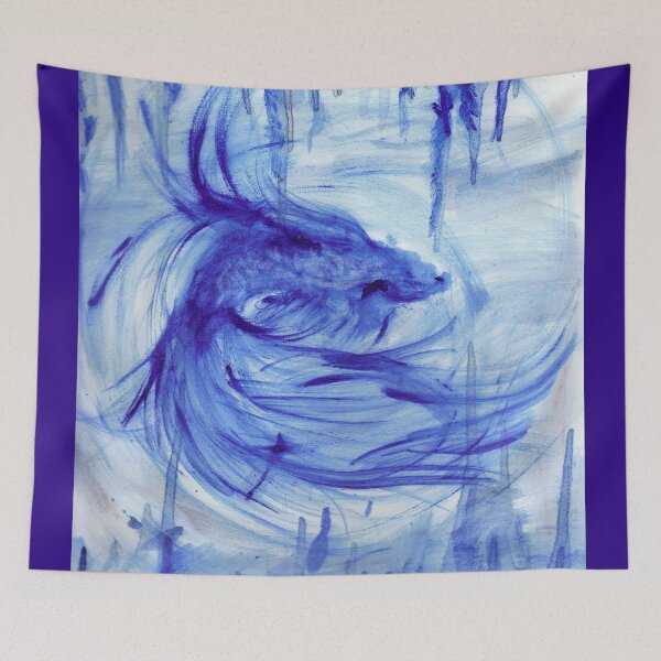 Item preview, Arctic Betta designed and sold by PaintedPuffer.