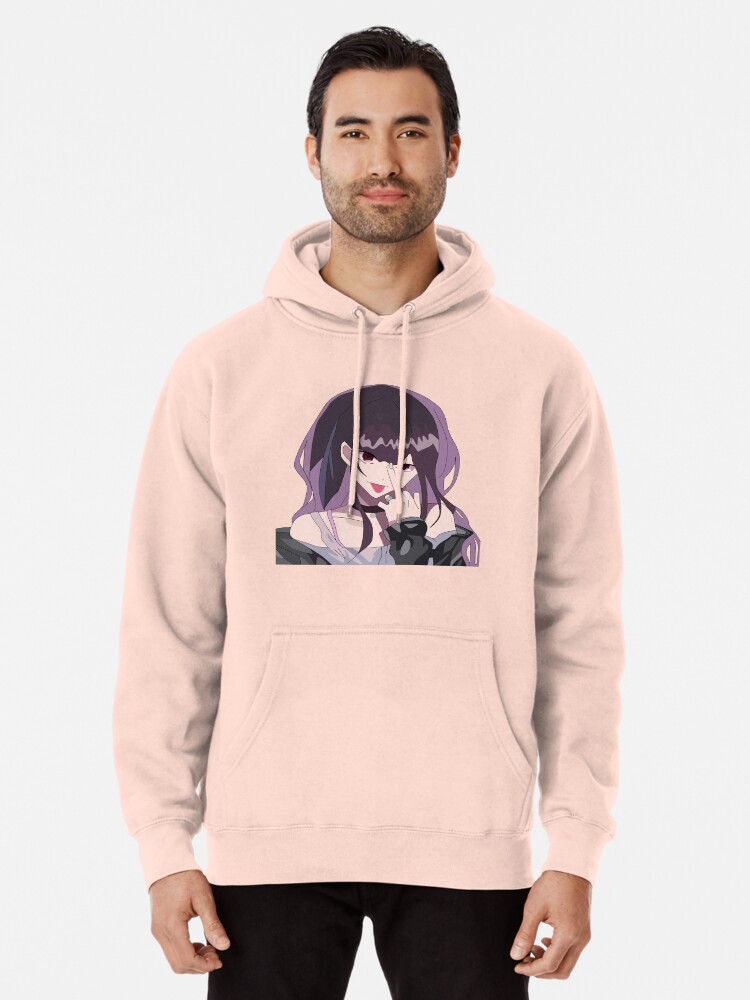 Anime best sale face hoodie