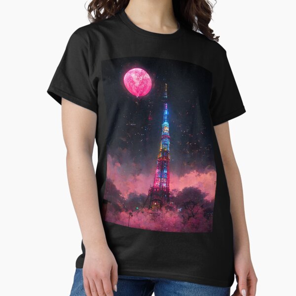 Item preview, Cyber Punk Moon in Tokyo designed and sold by dskfstudio.