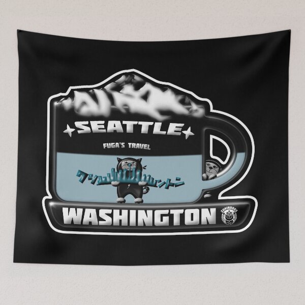 Item preview, FŪGA's Travel (Washington) designed and sold by ZUKINDOGS-JP.