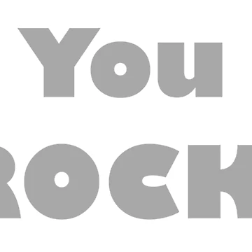 Artwork thumbnail, You ROCK! by DarinaDrawing