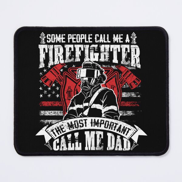 Item preview, Mens Firefighter Dad Flag Design For Proud Fireman Dad Papa designed and sold by KylerHowell.