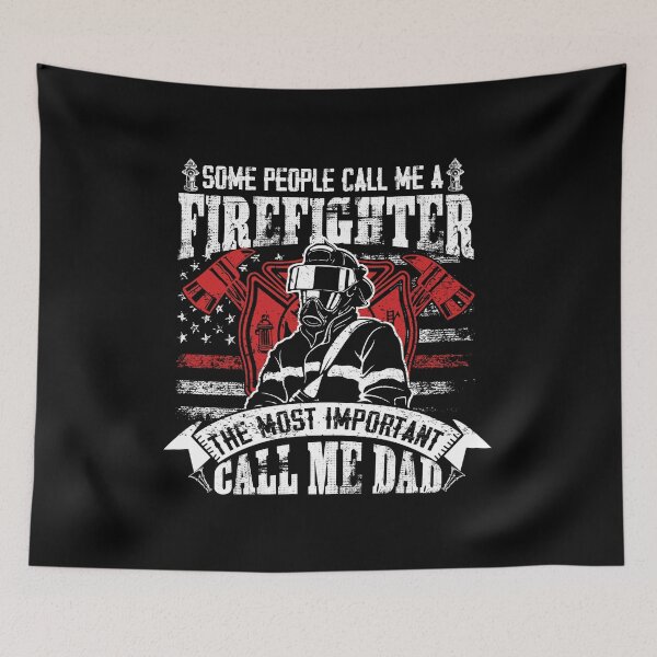 Item preview, Mens Firefighter Dad Flag Design For Proud Fireman Dad Papa designed and sold by KylerHowell.
