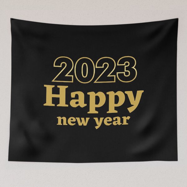 Item preview, HAPPY NEW YEAR - 2023 - WELCOME 2023 - NEW YEAR 2023 designed and sold by WBP Mart.