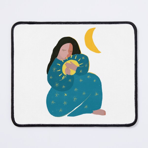 Item preview, Woman with the sun, moon and stars designed and sold by lemonandbird.