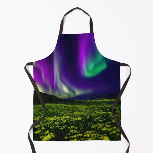 Artikelvorschau, Flowers And Aurora Borealis entworfen und verkauft von VitalDesigner.