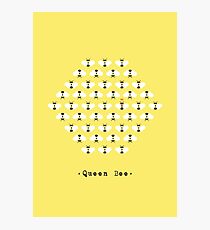 Lámina fotográfica Abeja reina