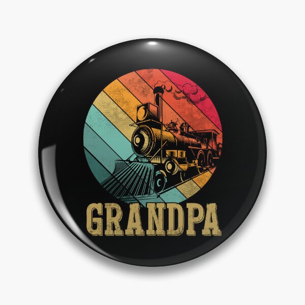 Item preview, Cool Railroad Train Grandpa Design For Train Lover Dad Men designed and sold by MortiStolten.