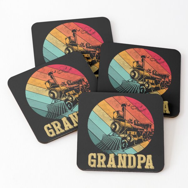 Item preview, Cool Railroad Train Grandpa Design For Train Lover Dad Men designed and sold by MortiStolten.