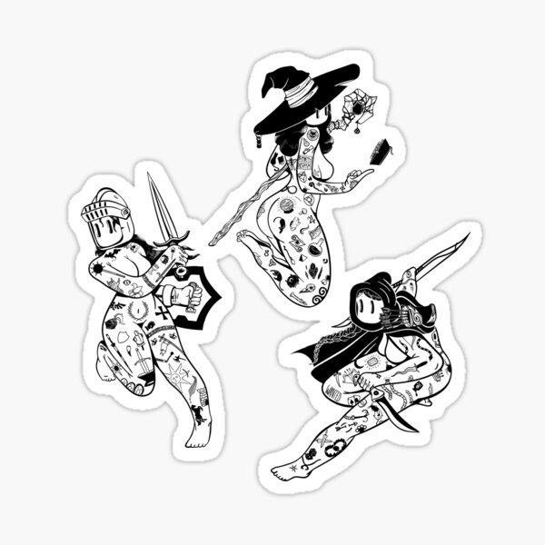 What's Your Type? (RPG Archetypes) Sticker