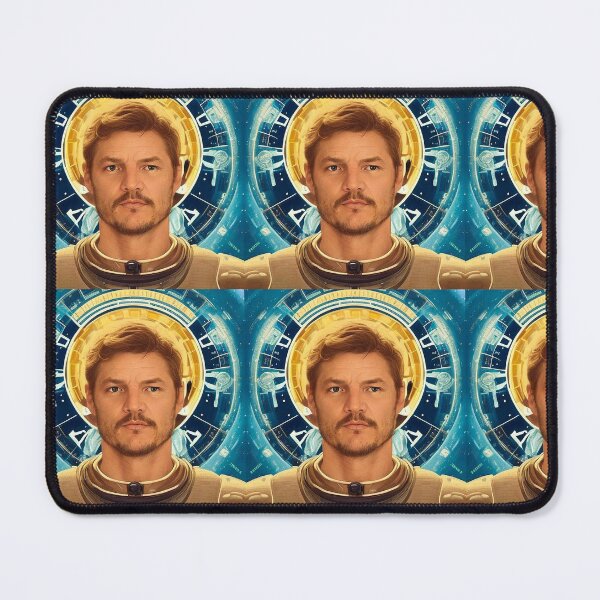 Artikelvorschau, Futuristische Pedro Pascal Artificial Intelligence Art entworfen und verkauft von ecdato.