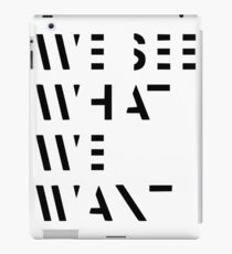 Redfool.com Quotation iPad Case/Skin
