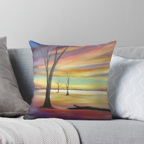 Item preview, Outback Lake Sunset  designed and sold by Estelle O'Brien.
