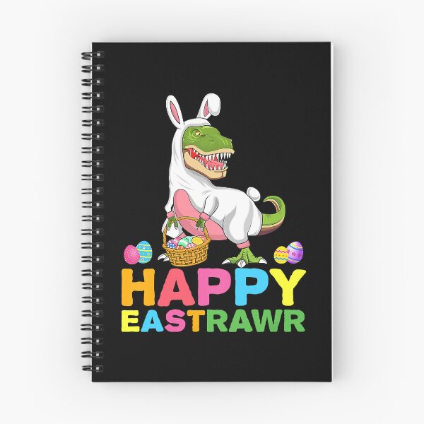 Artikelvorschau, Happy Eastrawr Trex Osterhasen-Ei Lustiger Dinosaurier-Ostertag entworfen und verkauft von Helbon-art.