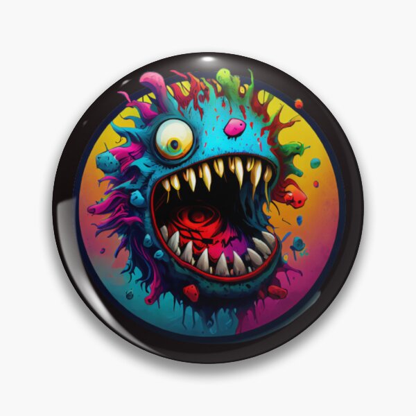 Item preview, Crazy monster designed and sold by alldayallnighta.