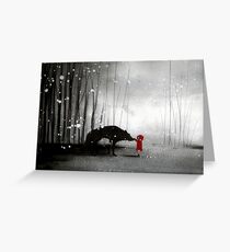 Little Red Riding Hood ~ The Fisrt Touch Greeting Card