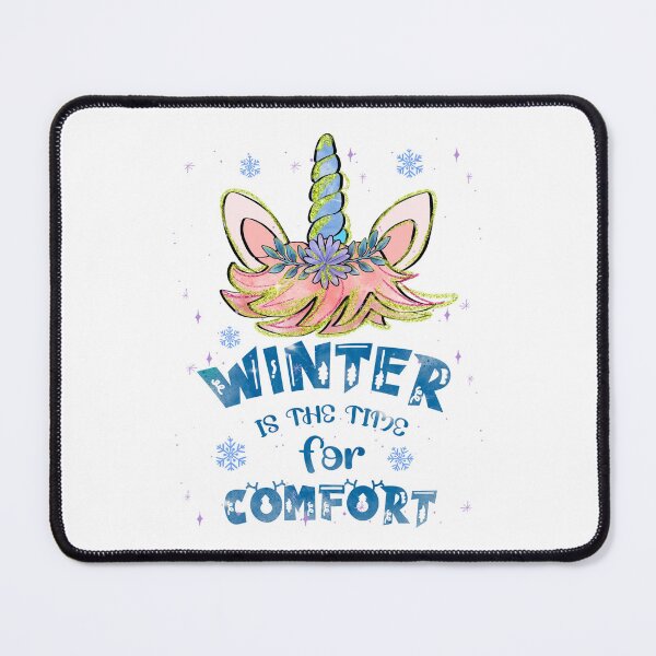 Item preview, Winter Unicorn- Winter Is The Time For Comfort designed and sold by badretop.