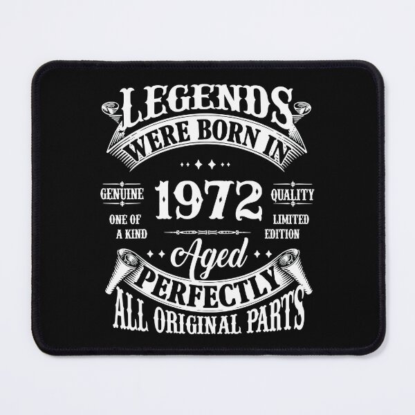 Item preview, Legends Born In 1972 50 Years Old Funny 50th Birthday designed and sold by Helbon-art.
