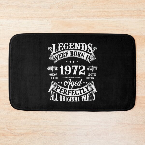 Item preview, Legends Born In 1972 50 Years Old Funny 50th Birthday designed and sold by Helbon-art.