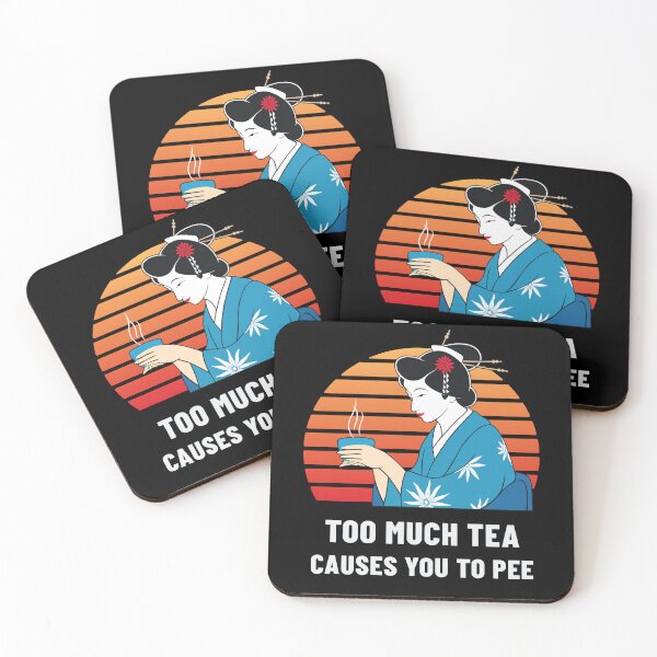 Item preview, Funny Warning Tea Drinker designed and sold by Zagach Letters.