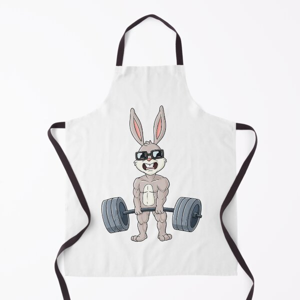 Item preview, Easter Day Rabbit Weightlifting Funny Deadlift Fitness designed and sold by GeorgiHeyward.