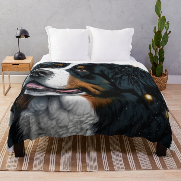 Item preview, cute bernese mountain christmas lights bernese mountain dog lover xmas 01 designed and sold by printiesart.