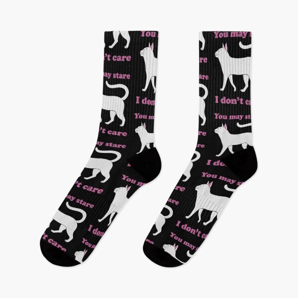 Item preview, Cute Cat I Don't Care designed and sold by Zagach Letters.