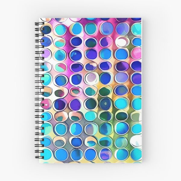 Item preview, Indestructible Poetry - Colorful Circle and Squiggle Shape Pattern designed and sold by bandjdesigns.