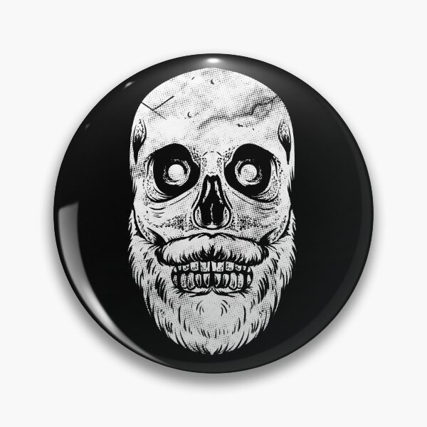 Item preview, Cool bearded Skull Design designed and sold by djbingib.