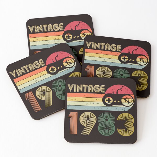 Item preview, Vintage 1983 40th Birthday Video Games 40 Year Old Gamer designed and sold by Buyeseoshop.