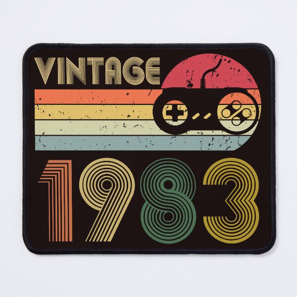 Item preview, Vintage 1983 40th Birthday Video Games 40 Year Old Gamer designed and sold by Buyeseoshop.