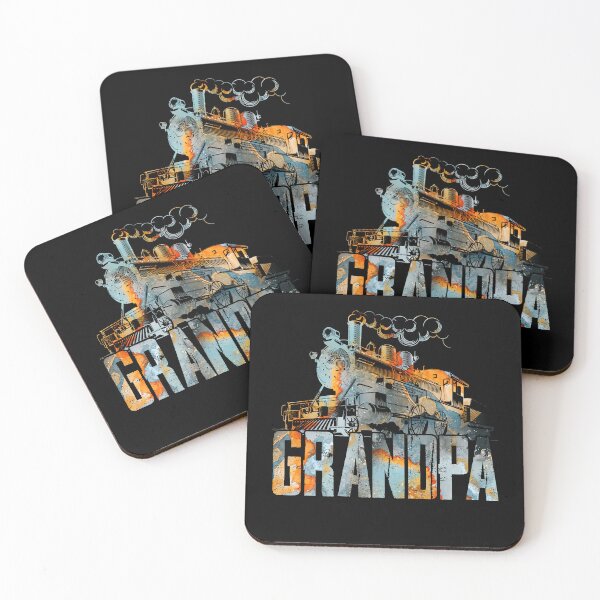 Item preview, Cool Railroad Train Grandpa Design For Train Lover Dad Men designed and sold by MortiStolten.