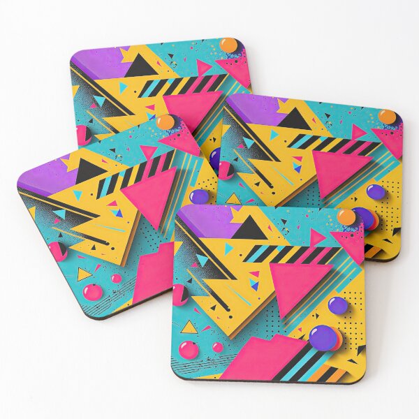 Item preview, Abstract color background eighties nineties look  designed and sold by mrlongfield.