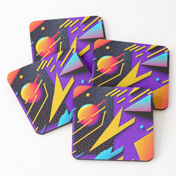 Item preview, Abstract color background eighties nineties look  designed and sold by mrlongfield.