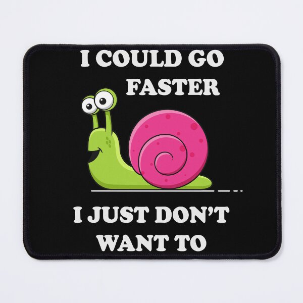 Item preview, Lazy Snail Sluggish Humor designed and sold by Zagach Letters.