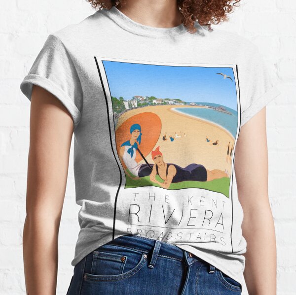 Poster Kent Riviera Broadstairs Classic T-Shirt
