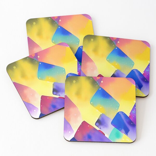 Item preview, Transparent Substance - Colorful Diamond Shape Pattern designed and sold by bandjdesigns.