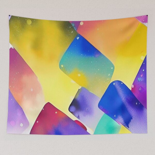 Item preview, Transparent Substance - Colorful Diamond Shape Pattern designed and sold by bandjdesigns.