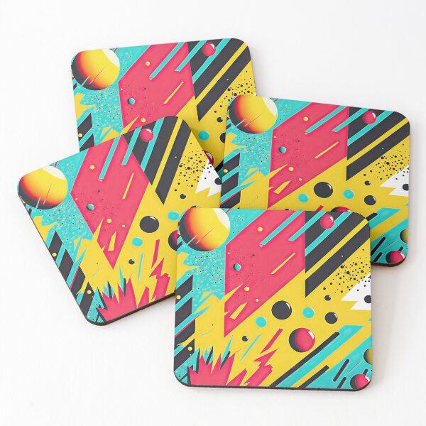 Item preview, Abstract color background eighties nineties look  designed and sold by mrlongfield.