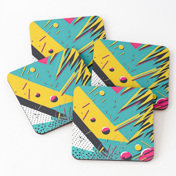 Item preview, Abstract color background eighties nineties look  designed and sold by mrlongfield.