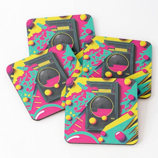 Item preview, Abstract color background eighties nineties look  designed and sold by mrlongfield.