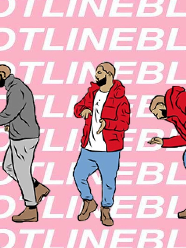 drake-hotline-bling-iphone-case-for-sale-by-fariskaram-redbubble