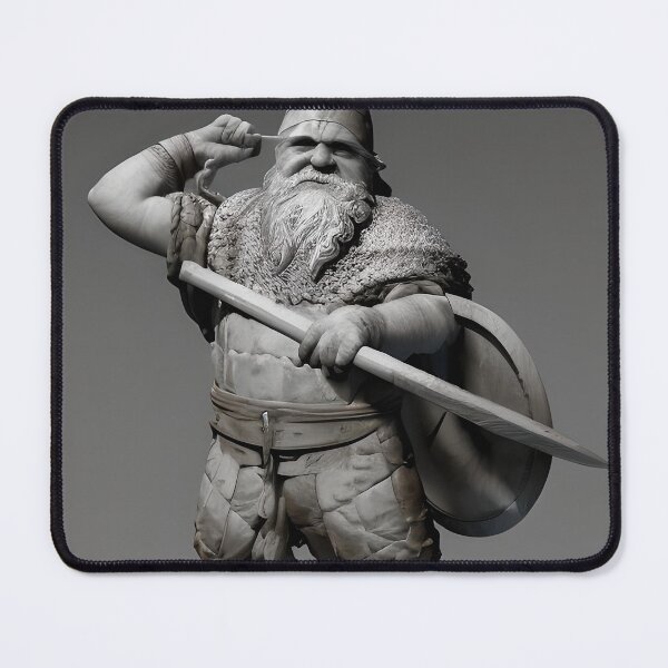 Item preview, Marble Statue of a Viking Gnome designed and sold by OrphicStudio.