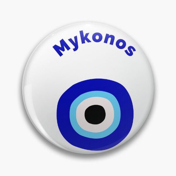 Aperçu de l'œuvre Mykonos Evil Eye créée et vendue par lizzyparisart.