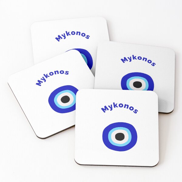 Aperçu de l'œuvre Mykonos Evil Eye créée et vendue par lizzyparisart.