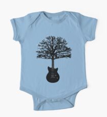 The guitar tree Short Sleeve Baby One-Piece