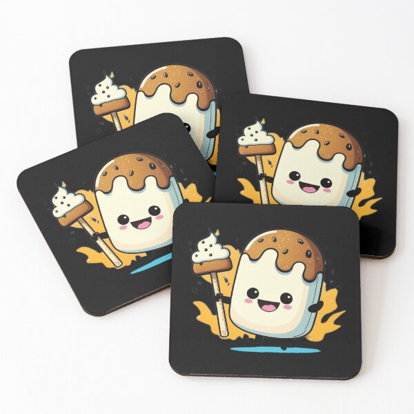 Item preview, Happy Kawaii Marshmallow  designed and sold by Milovani.