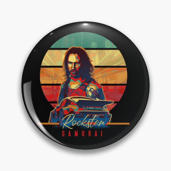 Item preview, Rockstar Samurai, johnny Silverhand , cyberpunk fan designed and sold by mwebba2005.