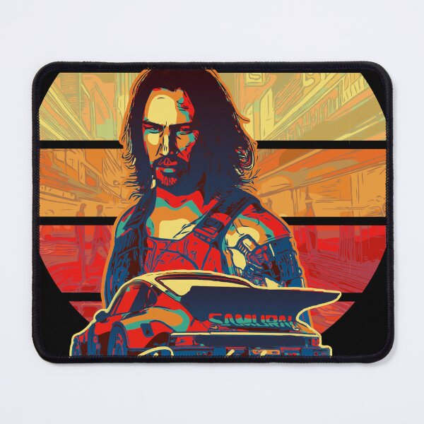 Item preview, Rockstar Samurai, johnny Silverhand , cyberpunk fan designed and sold by mwebba2005.